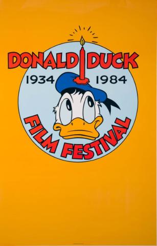 Donald Duck Film Festival Poster (1984) - ID: jun22259 Walt Disney