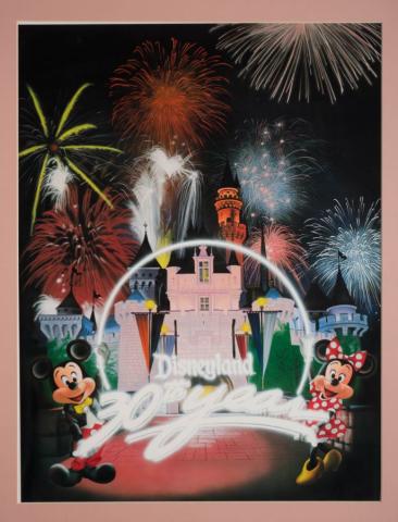 Disneyland 30th Anniversary Limited Edition Print by Charles Boyer (1985) - ID: jun22279 Disneyana