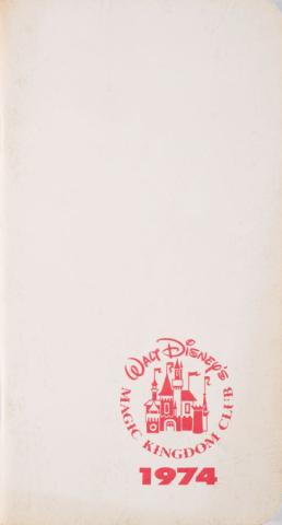 Disneyland Cast Member Almanac and Day Planner (1974) - ID: jun22699 Disneyana