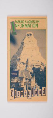 Matterhorn Promo Disneyland Guidebook (1986) - ID: jun22786 Disneyana