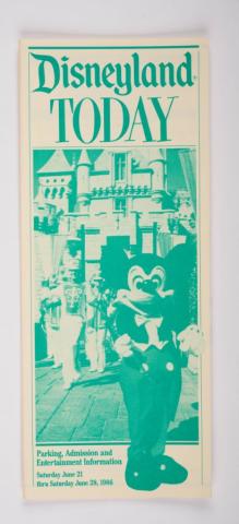 Disneyland Today Event Guidebook (June 21-28, 1986) - ID: jun22792 Disneyana