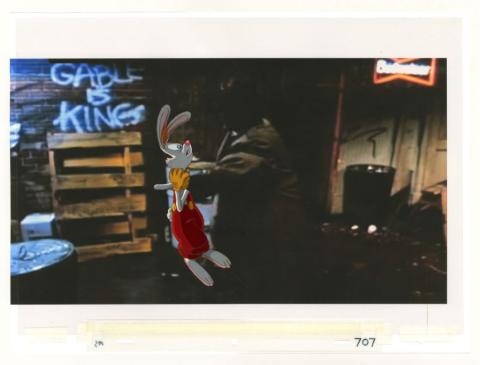 Who Framed Roger Rabbit Richard Williams Screen Test Production Cel (1986) - ID: junroger20013 Walt Disney