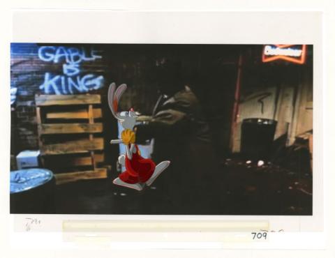 Who Framed Roger Rabbit Richard Williams Screen Test Production Cel (1986) - ID: junroger20017 Walt Disney