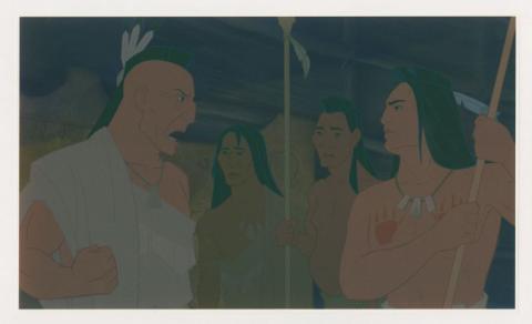 Pocahontas Native Men Color Reference Image Studio Print (1995) - ID: mar23170 Walt Disney