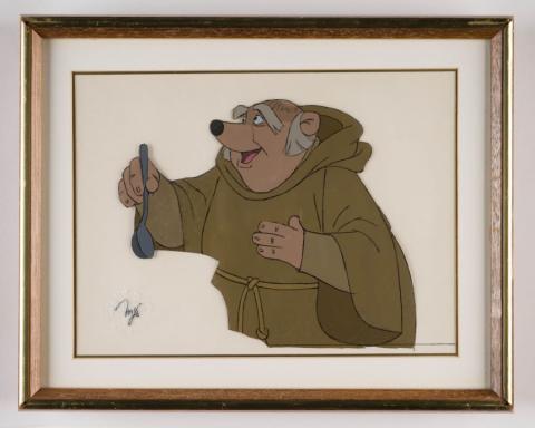 Robin Hood Friar Tuck Production Cel - ID: mar23246 Walt Disney