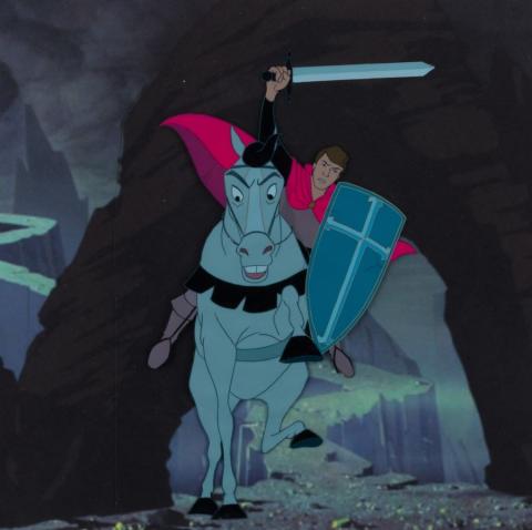 Sleeping Beauty Prince Phillip Samson Production Cel (1959) - ID: mar23517 Walt Disney