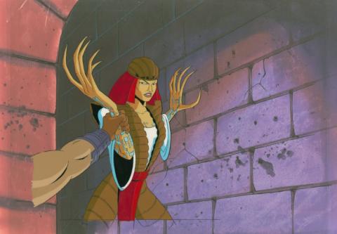X-Men "Out of the Past, Part One" Lady Deathstrike Production Cel (1994) - ID: mar24003 Marvel