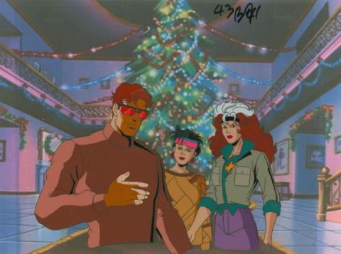 X-Men "Have Yourself a Morlock Little Christmas" Production Cel (1995) - ID: mar24057 Marvel