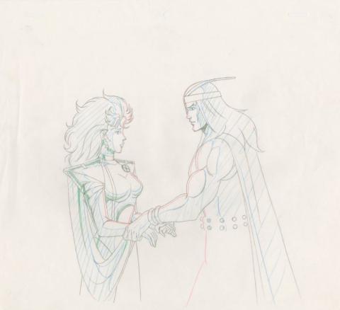 X-Men "Storm Front" Production Drawing (1996) - ID: mar24058 Marvel