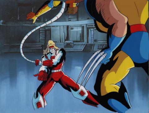 X-Men "Red Dawn" Wolverine, Maverick, & Omega Red Production Cel (1993) - ID: mar24148 Marvel