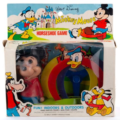 Mickey Mouse Horseshoe Game (c. 1970s) - ID: mar24342 Disneyana