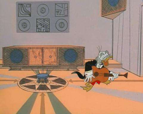 A Symposium on Popular Songs Ludwig Von Drake Cel (1962) - ID: may22167 Walt Disney