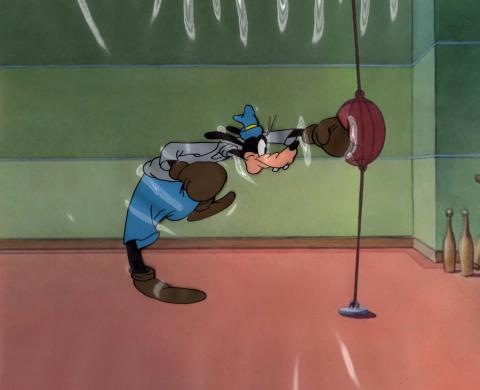 The Art of Self Defense Goofy Production Model Cel (1941) - ID: may22173 Walt Disney