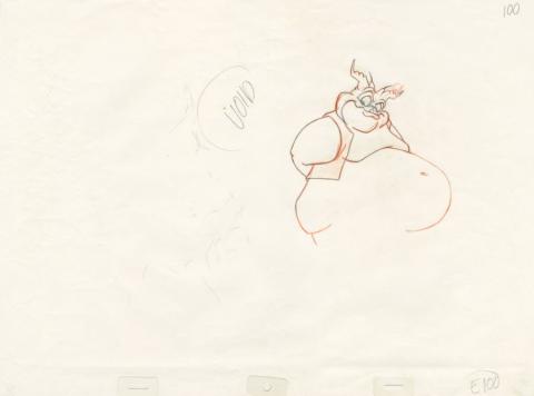 Treasure Planet Grewnge Production Drawing - ID: may22222 Walt Disney