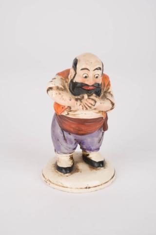 Pinocchio Stromboli Ceramic Figurine (c.1940) - ID: may22426 Disneyana