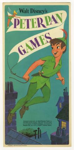 Peter Pan Board Game (1969) - ID: may22575 Disneyana