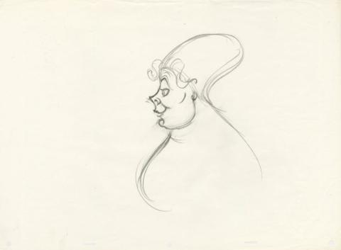 Hercules Alcmene Rough Development Drawing (1997) - ID: may22626 Walt Disney