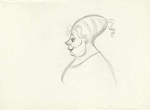Hercules Alcmene Rough Development Drawing (1997) - ID: may22627 Walt Disney
