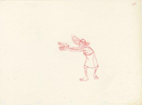 Hercules Amphitryon Production Drawing (1997) - ID: may22637 Walt Disney