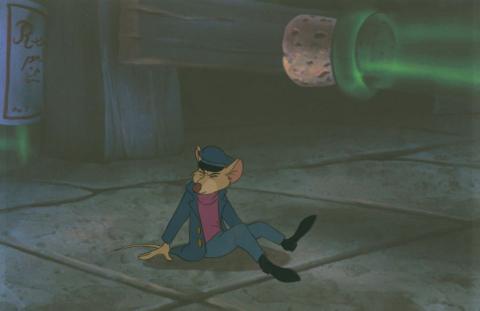 The Great Mouse Detective Basil Production Cel (1986) - ID: may23258 Walt Disney