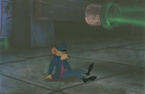 The Great Mouse Detective Basil Production Cel (1986) - ID: may23259 Walt Disney