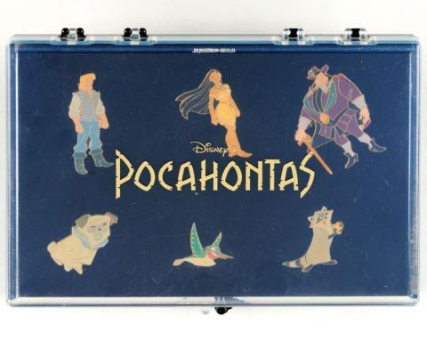 Pocahontas 6-Piece Character Pin Set (1995) - ID: may24048 Disneyana