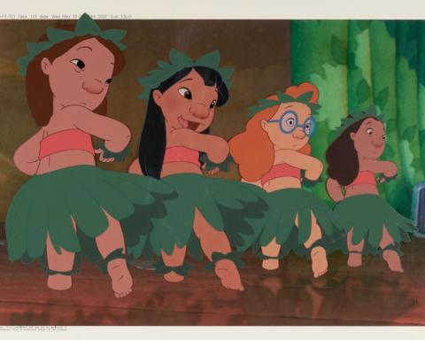 Lilo and Stitch Hand-Painted Employee Limited Edition Cel (2002) - ID: may24118 Walt Disney