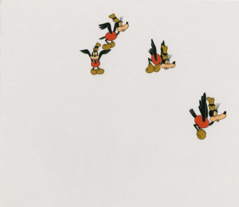 The Art of Self Defense Goofy's Knockout Angels Production Cel (1941) - ID: may24165 Walt Disney