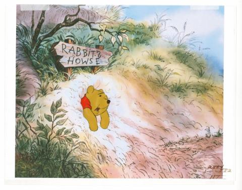 Winnie the Pooh and the Honey Tree Model Cel (1966) - ID: may24188 Walt Disney