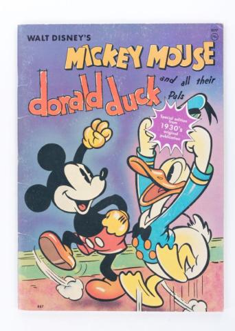 1950s Mickey Mouse Donald Duck and All Their Pals Storybook by Whitman Publishing - ID: nov22262 Disneyana