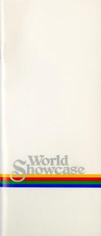 1982 World Showcase Opening Celebration Program - ID: nov22274 Disneyana