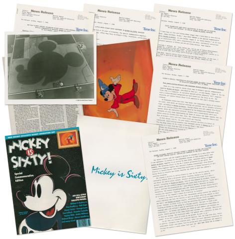 Mickey is Sixty Disneyland Event Press Kit (1988) - ID: nov23028 Disneyana