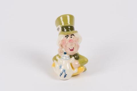 1950s Alice in Wonderland Mad Hatter Ceramic Figurine by Evan K Shaw Pottery - ID: shaw00066mad Disneyana