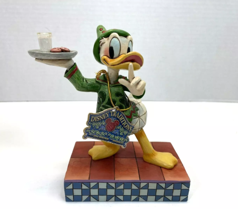 Elf Donald Duck “Shhhhhhhhhh” Figure (2011) - ID: 045544394277 Disneyana