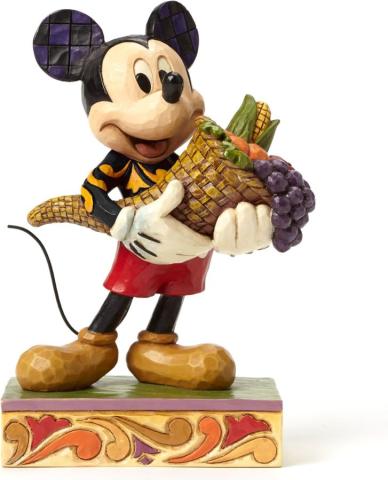 Mickey Mouse “Bountiful Blessings” Figurine (2015) - ID: 045544769761 Disneyana