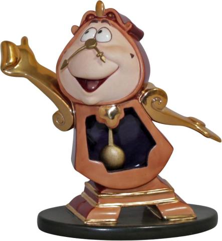 Cogsworth “Just in Time” Figurine (1997) - ID: 045544770279 Disneyana