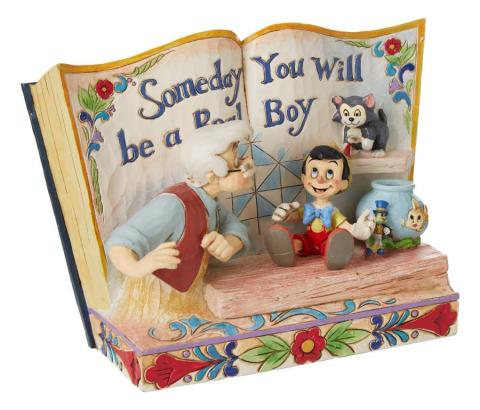 Pinocchio “Someday You Will Be A Real Boy” Figurine (2017)  - ID: 045544921213 Disneyana