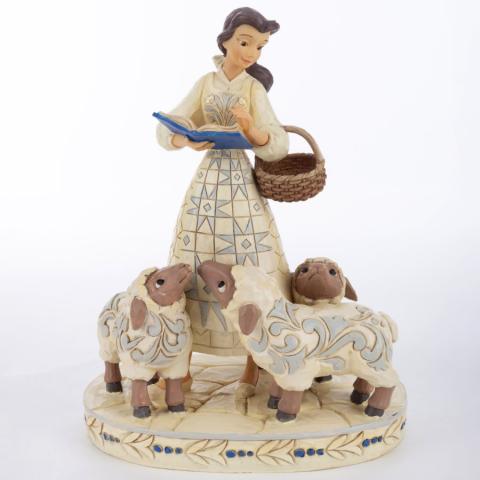 Belle “Bookish Beauty” Figurine (2018) - ID: 045544973656 Disneyana