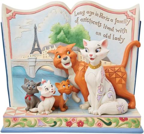 Aristocats “Long Ago in Paris” Storybook Figurine (2023) - ID: 028399364411 Disneyana