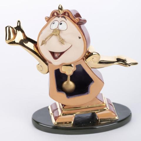 Cogsworth “Just in Time” Figurine (1997) - ID: 761880411828 Disneyana