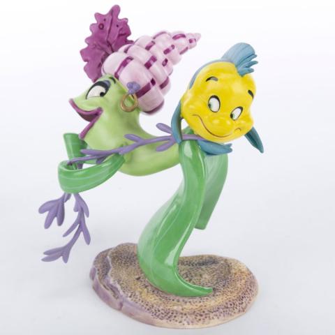 “Flounder's Fandango” Figurine (1997) - ID: 761880411989 Disneyana
