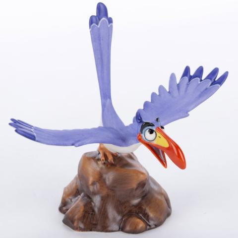 Zazu “Major Domo” Figurine (1999) - ID: 761880413600 Disneyana