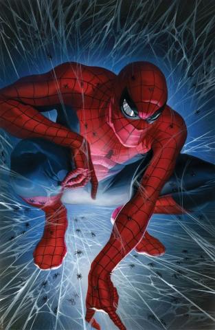Canvas “Spider-Man 1: Torment” by Alex Ross Signed Print - ID: AR0373C Alex Ross