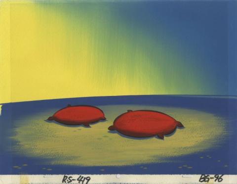 Ren and Stimpy Reverend Jack Production Background (1995) - ID: aug22484 Nickelodeon