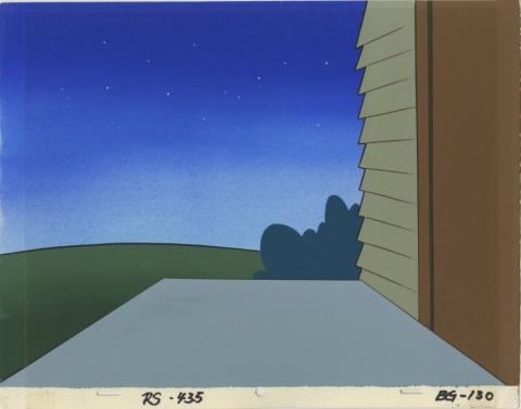 Ren and Stimpy School Mates Production Background (1995) - ID: aug22488 Nickelodeon