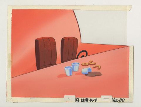 Ren and Stimpy Reverend Jack Production Background (1995) - ID: aug22504 Nickelodeon