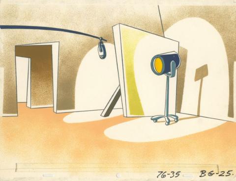 Wheelie and the Chopper Bunch “Johnny Crash” Production Background (1974) - ID: decunknown21013 Hanna Barbera