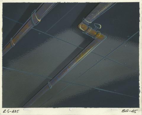 Ren and Stimpy Terminal Stimpy Production Background (1995) - ID: jun22502 Nickelodeon