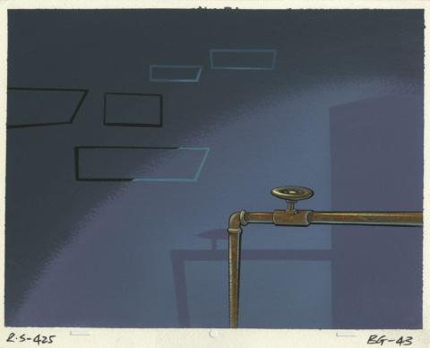 Ren and Stimpy Terminal Stimpy Production Background (1995) - ID: jun22503 Nickelodeon