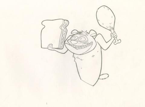 Boo Boo Runs Wild Production Drawing (1999) - ID: mar23258 Nickelodeon